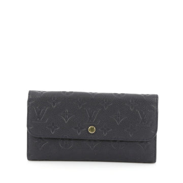 Louis Vuitton Virtuose Wallet Monogram Empreinte Leather Blue 1958803