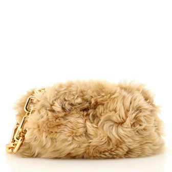 Bottega Veneta The Chain Pouch Shearling