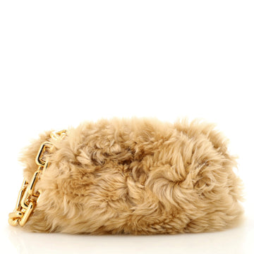 Bottega Veneta The Chain Pouch Shearling