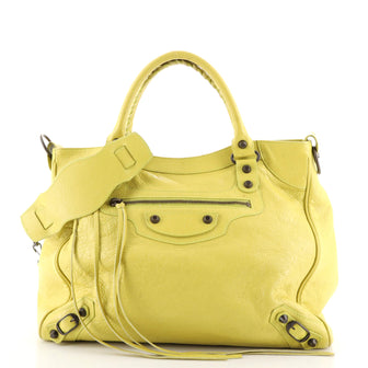 Balenciaga City Classic Studs Bag Leather Medium