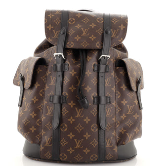 Louis Vuitton Christopher Backpack Macassar Monogram Canvas PM