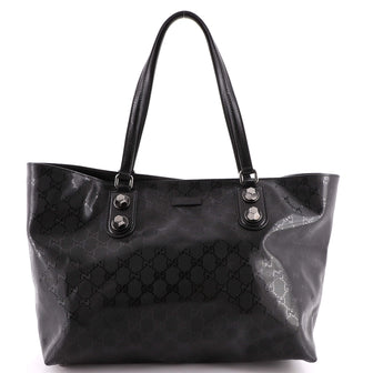 Gucci Studded Tote GG Imprime Medium
