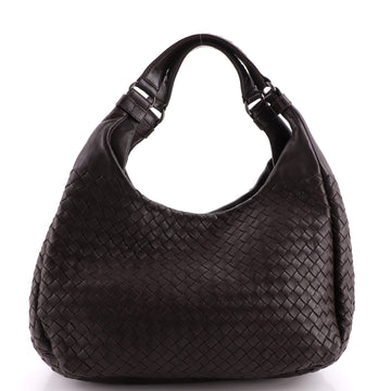 Bottega Veneta Campana Hobo Intrecciato Nappa Small