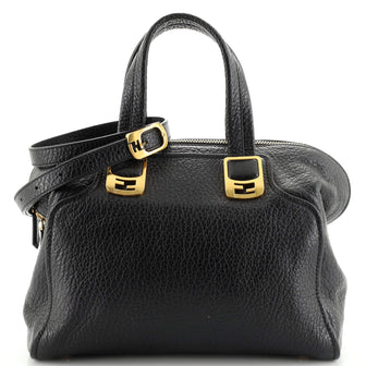 Fendi Chameleon Convertible Satchel Leather Medium
