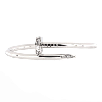 Cartier Juste un Clou Bracelet 18K White Gold with Diamonds Classic