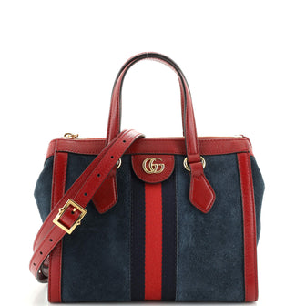 Gucci Ophidia Top Handle Tote Suede Small