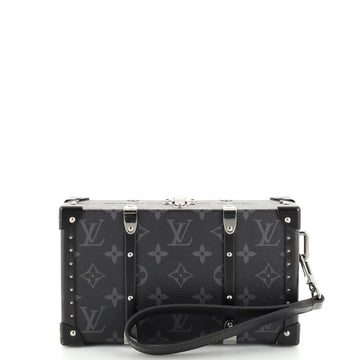 Louis Vuitton Wallet Trunk Clutch Monogram Eclipse Canvas