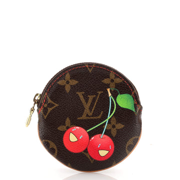 Louis Vuitton Porte Monnaie Coin Purse Limited Edition Monogram Cerises