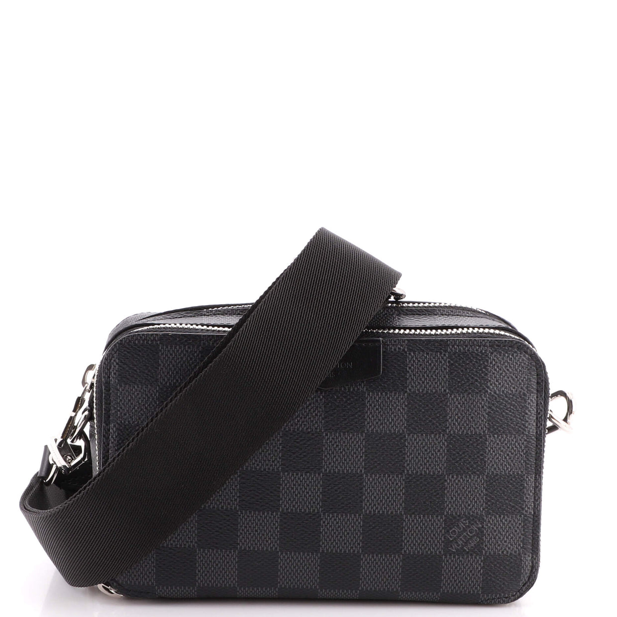 Louis Vuitton Alpha Wearable Wallet Damier Graphite Black 19595197