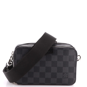 Louis Vuitton Alpha Wearable Wallet Damier Graphite