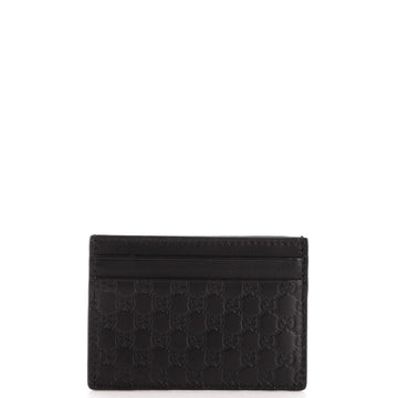 Gucci Card Holder (Outlet) Microguccissima Leather