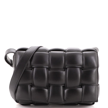 Bottega Veneta Cassette Crossbody Bag Padded Maxi Intrecciato Leather