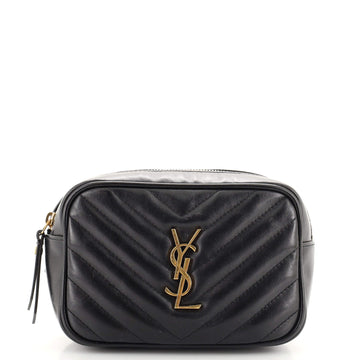 Saint Laurent Lou Belt Bag Matelasse Chevron Leather