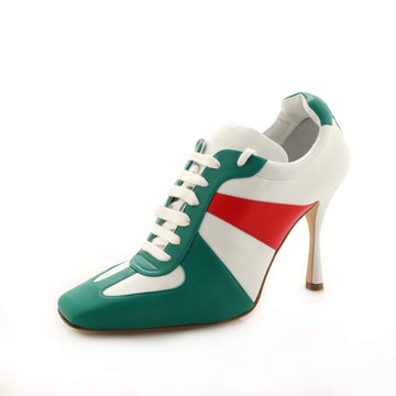 Manolo Blahnik Women's Bandiera Sneaker Pumps Leather