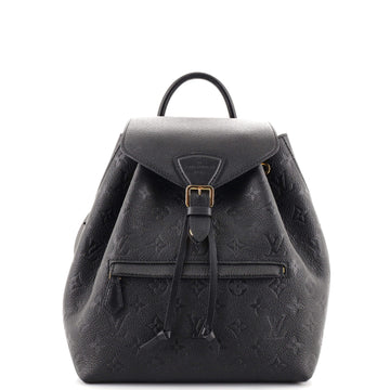 Louis Vuitton Montsouris Backpack NM Monogram Empreinte Leather PM
