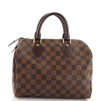 Louis Vuitton Speedy Handbag Damier 25