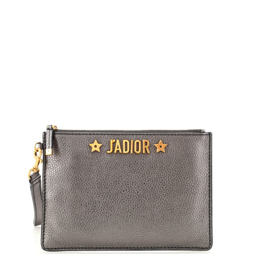 Christian Dior J'Adior Wristlet Pouch Leather