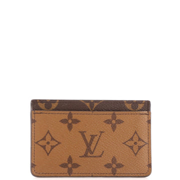 Louis Vuitton Card Holder Reverse Monogram Canvas