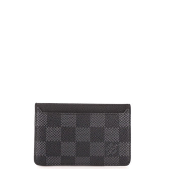 Louis Vuitton Neo Card Holder (2 Card Slot) Damier Graphite for Men