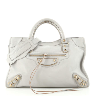 Balenciaga City Classic Metallic Edge Bag Leather Medium