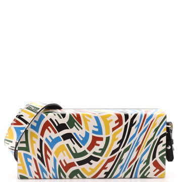 Fendi Horizontal Box Crossbody Bag Vertigo Zucca Leather