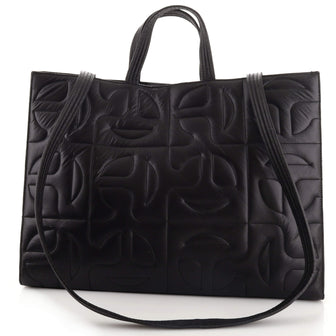 Telfar Moose Knuckles Shopping Tote Quilted Nylon Large
