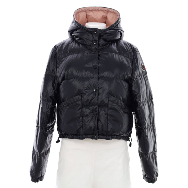 Moncler Women's Bardanette Cropped Puffer Jacket Quilted Nylon