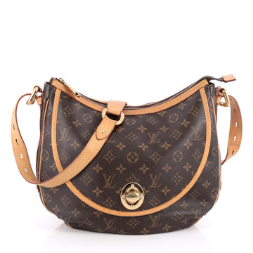 Louis Vuitton Tulum Handbag Monogram Canvas GM Brown 1961202