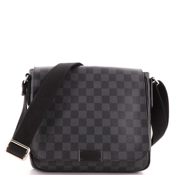 Louis Vuitton District Messenger Bag Damier Graphite PM