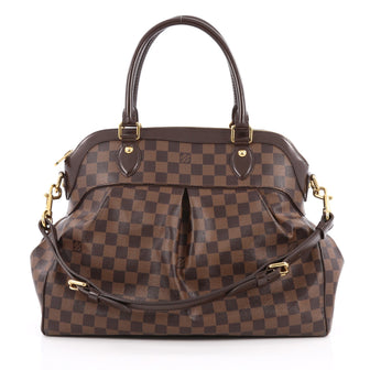 Louis Vuitton Trevi Handbag Damier GM Brown 1961701