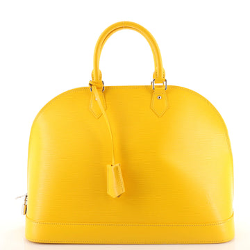 Louis Vuitton Alma Handbag Epi Leather GM