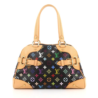 Louis Vuitton Claudia Handbag Monogram Multicolor Black 1962301