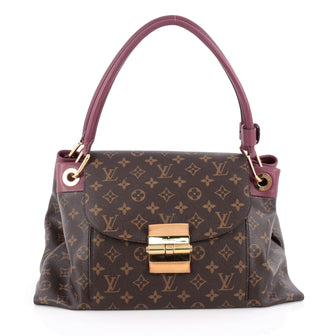 Louis Vuitton Olympe Handbag Monogram Canvas Brown 1962601