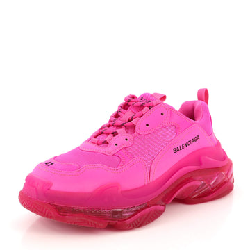 Balenciaga Women's Triple S Sneakers Fabric and Mesh with Leather