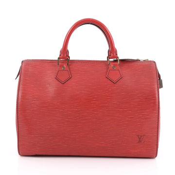 Louis Vuitton Speedy Handbag Epi Leather 30 Red 1962701