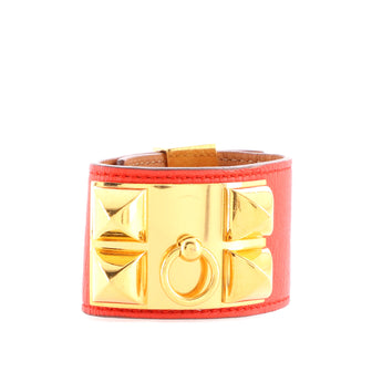 Hermes Collier de Chien Bracelet Leather