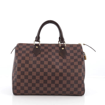 Louis Vuitton Speedy Handbag Damier 30 Brown 1963201