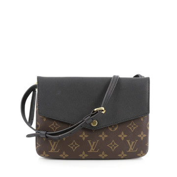 Louis Vuitton Twice Handbag Monogram Canvas Brown 1963601