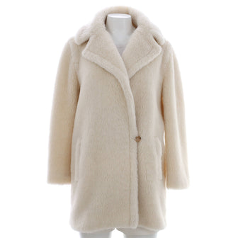 Max Mara Women's Teddy Bear Icon Short Coat Faux Fur