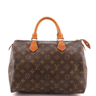 Louis Vuitton Speedy Bandouliere Bag Monogram Canvas 30