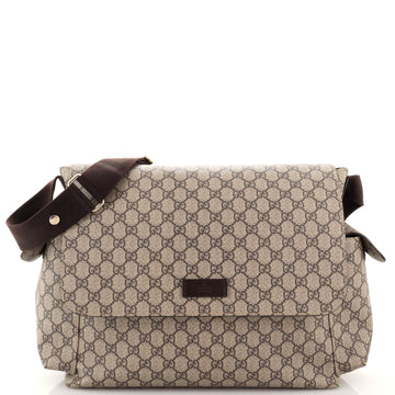 Gucci Diaper Bag GG Coated Canvas
