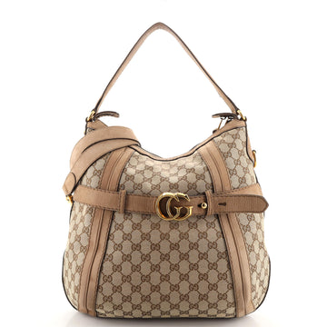 Gucci GG Running Hobo GG Canvas Medium