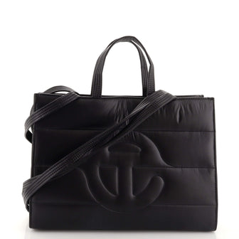 Telfar Moose Knuckles Shopping Tote Quilted Nylon Medium