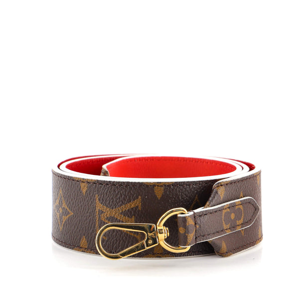 Upcycled LV Bandouliere Strap - Brown Nylon *Final Sale*