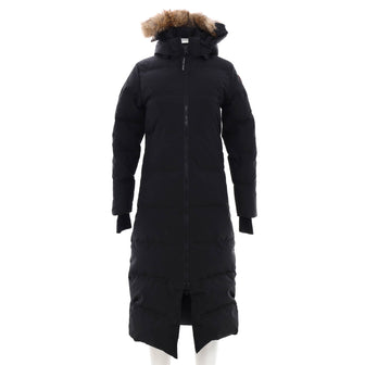 Canada Goose Women's Mystique Parka Quilted Polyester Blend with Down and Fur