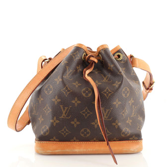 Louis Vuitton Petit Noe NM Handbag Monogram Canvas