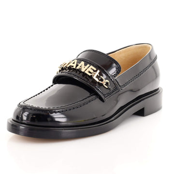 Chanel Women's Logo Loafers Patent