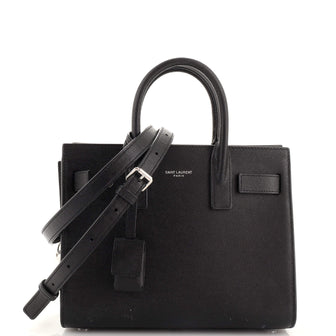 Saint Laurent Sac de Jour NM Bag Leather Nano