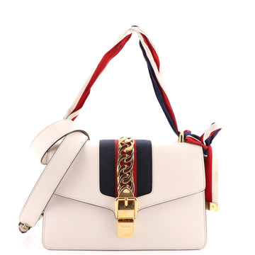 Gucci Sylvie Shoulder Bag Leather Small