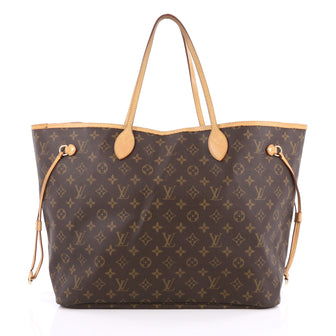 Louis Vuitton Neverfull Tote Monogram Canvas GM Brown 1966702